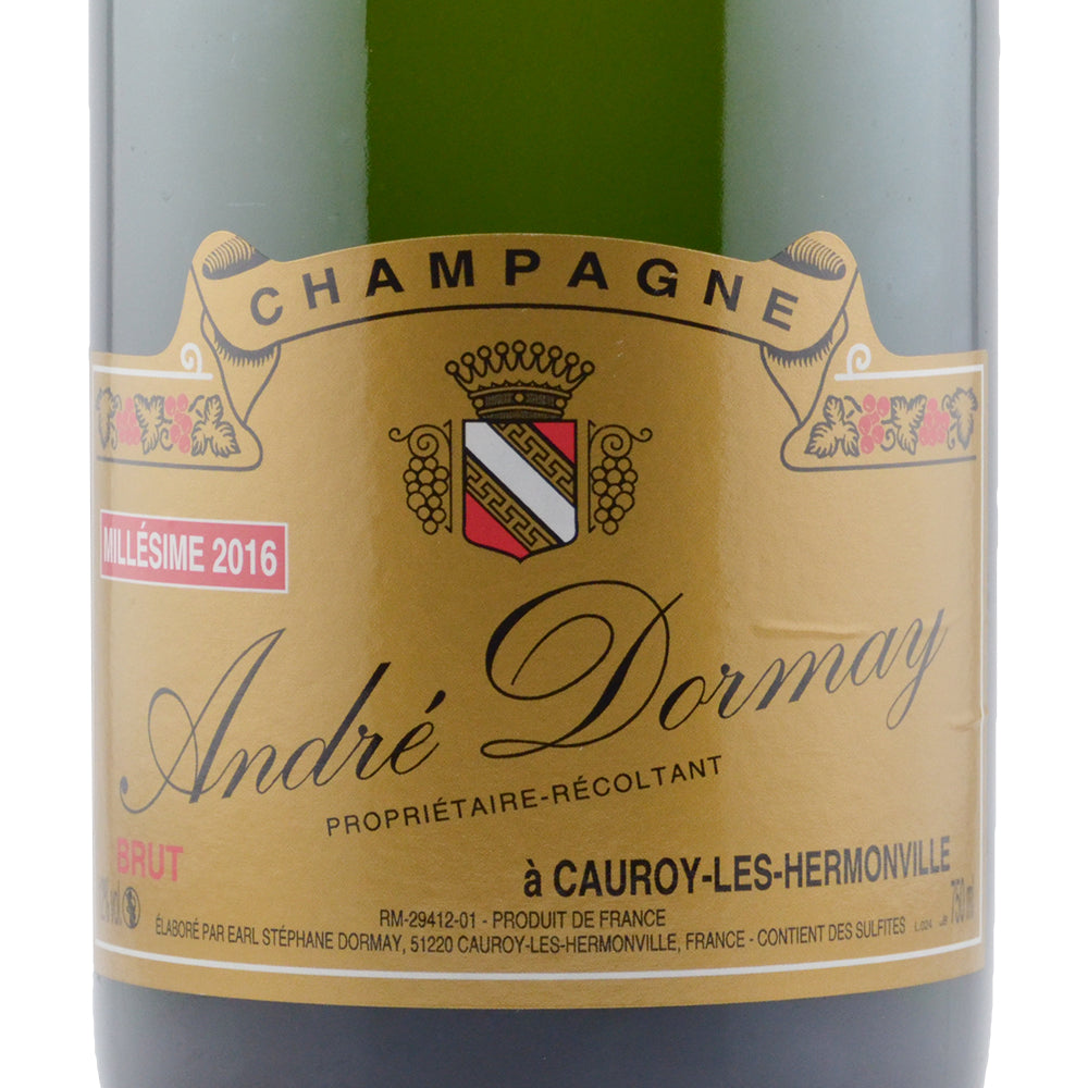 Champagne Andre Dormay Millesime 2016